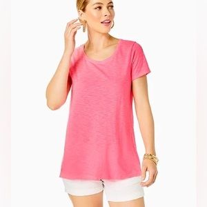 NWT Lilly Pulitzer Etta Scoop Neck Top